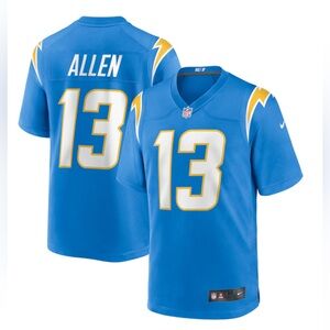 Los Angeles Chargers Keenan Allen NIKE PowderBlue Game Player Jersey-Big Kids XL